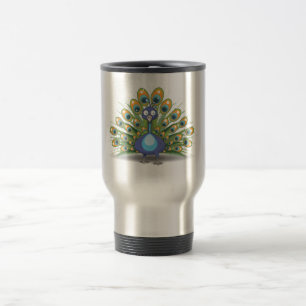 Peacock Travel Mug