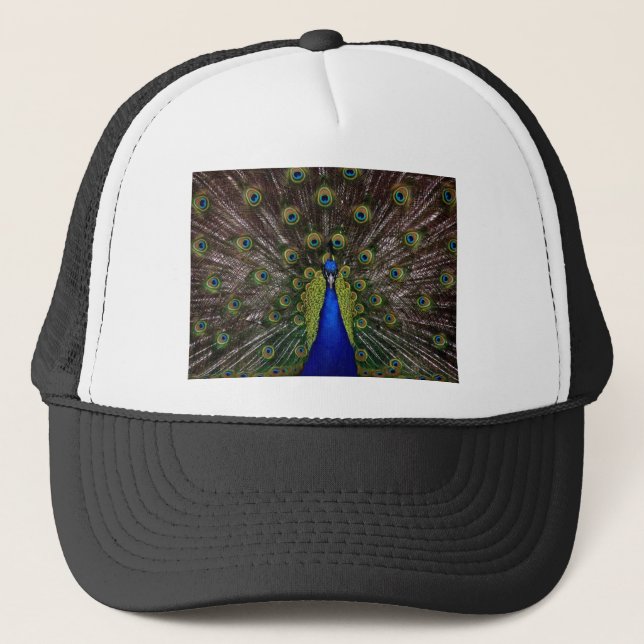 Peacock Trucker Hat (Front)