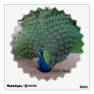 Peacock Wall Decal
