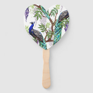 Peacock Wedding Hand Fan