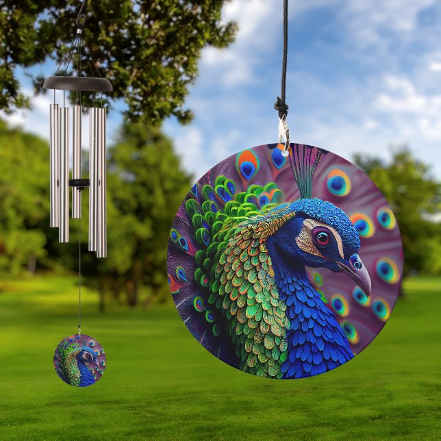 Peacock  wind chime  (Outdoor)