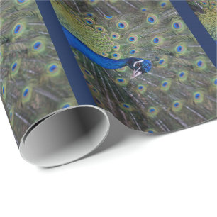 Peacock Wrapping Paper