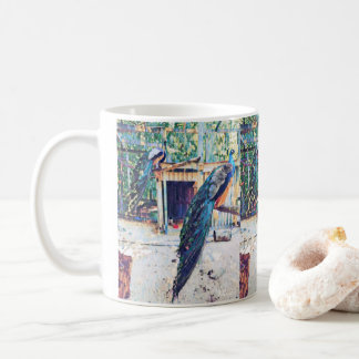 Peacocks by Harlem Mama Coffee Mug