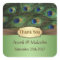 Peacock's feathers Wedding Thank you
