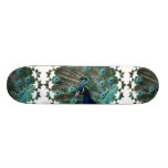 Peafowl Bird Skateboard Deck