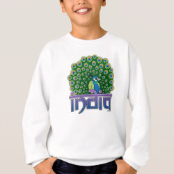 Peafowl of India Kids' American Apparel Organic T-Shirt