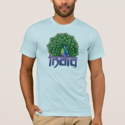 Peafowl of India Men's Basic American Apparel T-Shirt