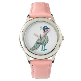 Peahen Baseball Cap Watch – Paisley Folk Art