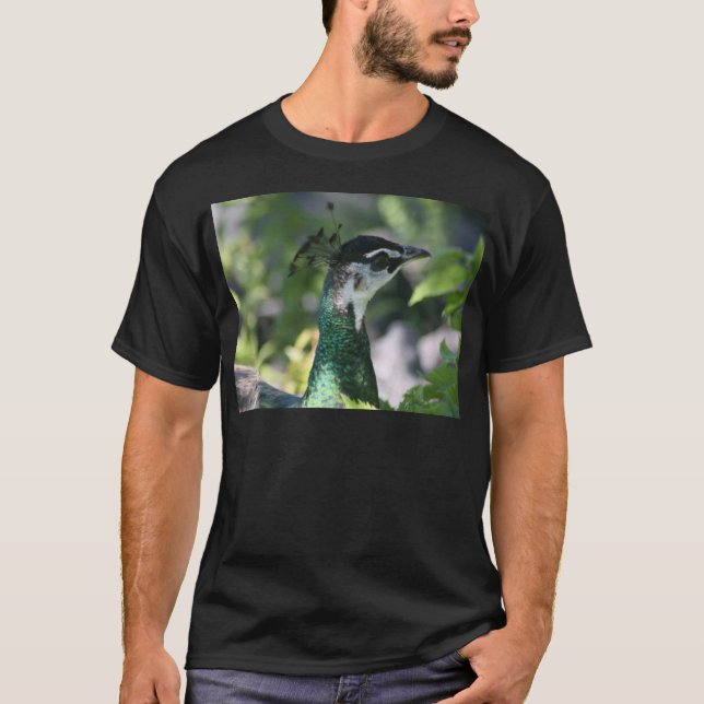 Peahen Profile T-Shirt (Front)
