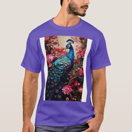 Peain a Flower Garden T_Shirt