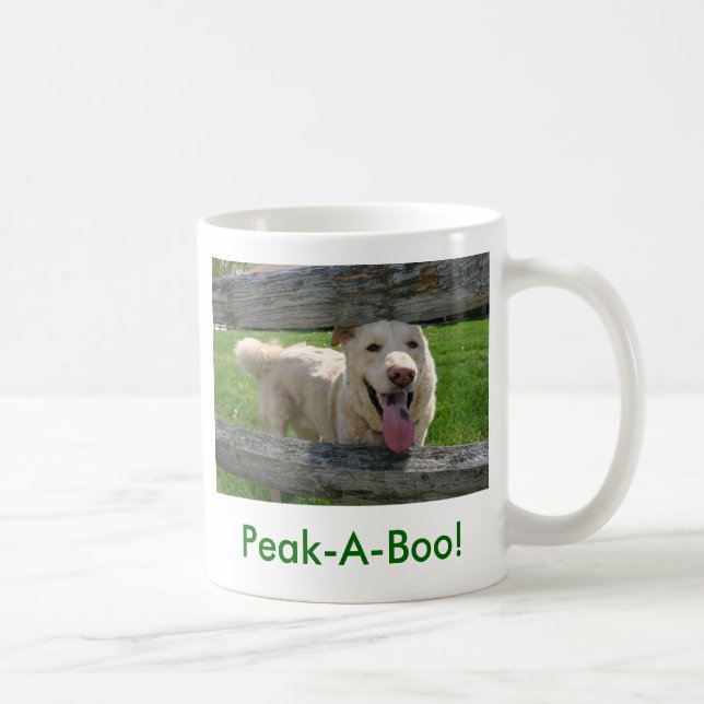 Peak-A-Boo! Coffee Mug (Right)