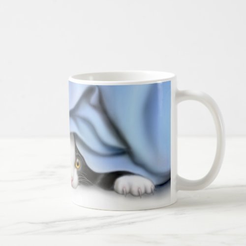 Peak_a_Boo Kitty Cat Mug
