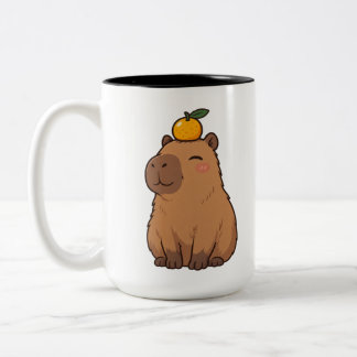 Peak Capybara Energy Mug – Funny Cute Capybara 