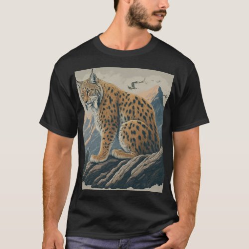 Peak Curiosity _ Lynx T_Shirt