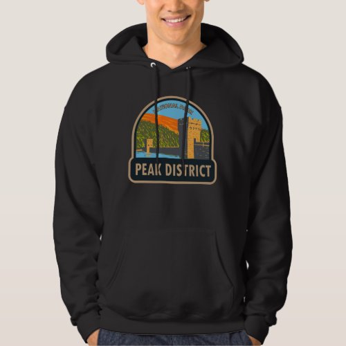 Peak District National Park England Vintage Hoodie