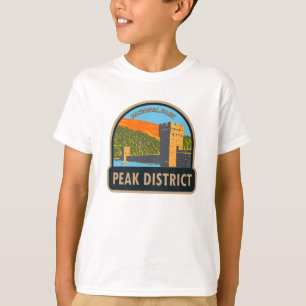 Peak District National Park England Vintage T-Shirt