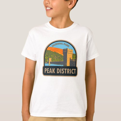 Peak District National Park England Vintage  T_Shirt