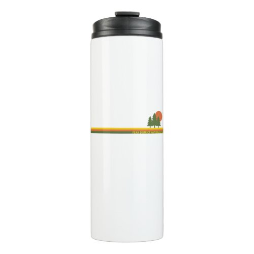 Peak District National Park Pine Trees Sun Thermal Tumbler