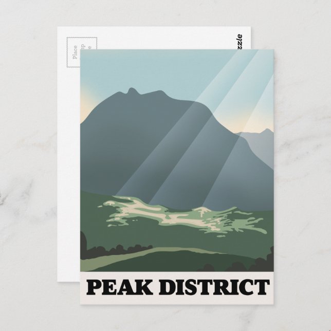 Peak District National Park Postcard (Front/Back)