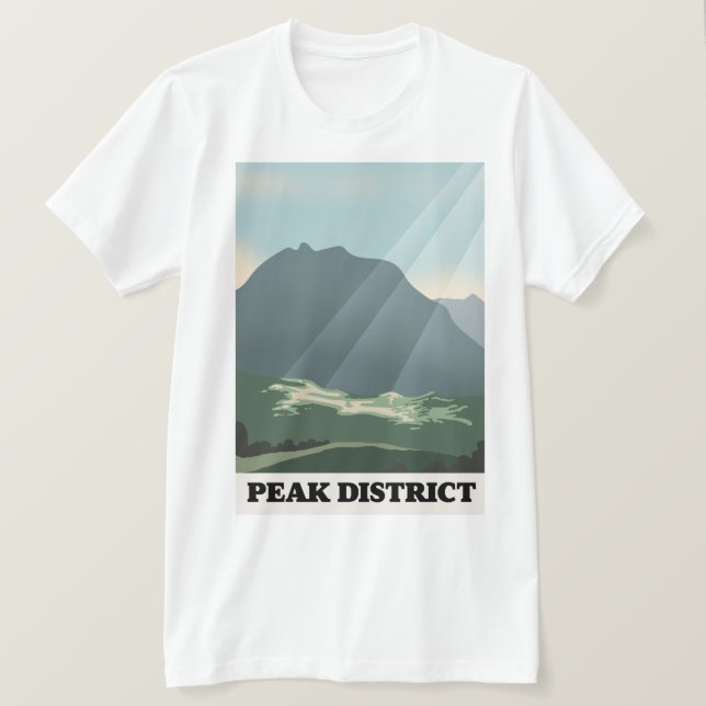 Peak District National Park T-Shirt (Design Front)