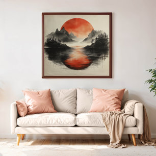 Peak Enso Zen - Grand Spirit Acrylic Photo Tile