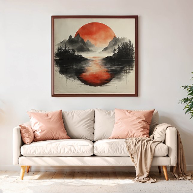 Peak Enso Zen - Grand Spirit Acrylic Photo Tile (Creator Uploaded)
