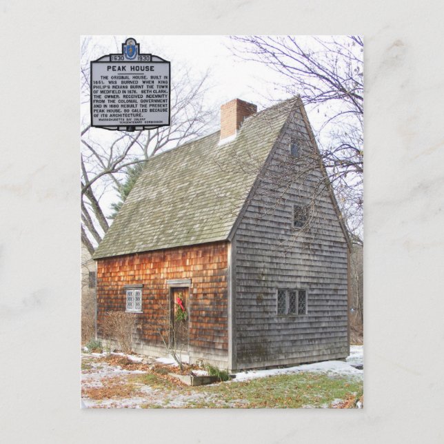 Peak House ~ postcard (Front)