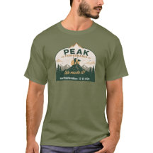 Peak Performance brag tshirt