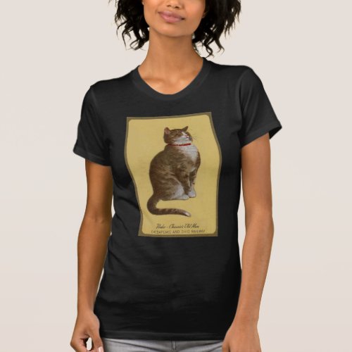 Peake Chessies Old Man tomcat tabby cat T_Shirt