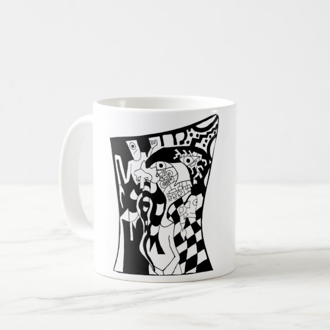 Peaking Coffee Mug (Front Left)