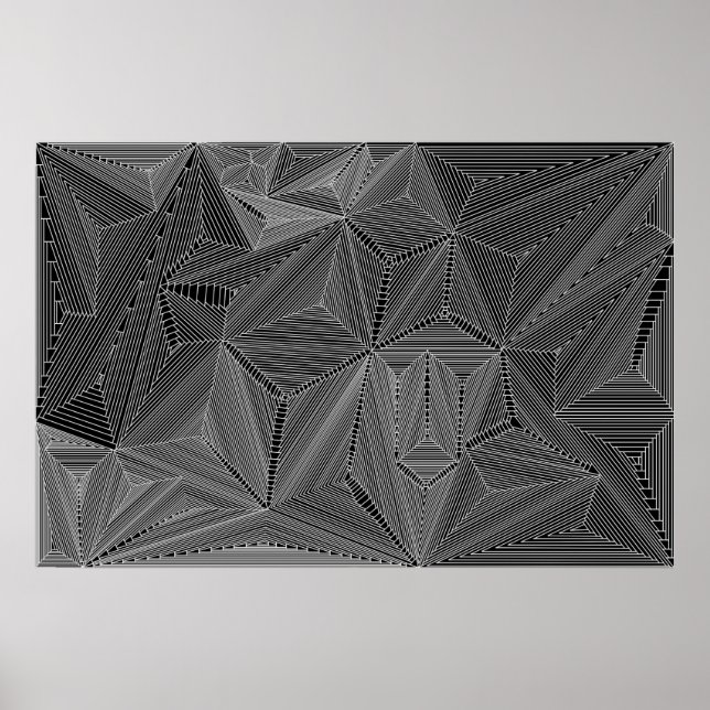 Peaks and troughs poster (Front)