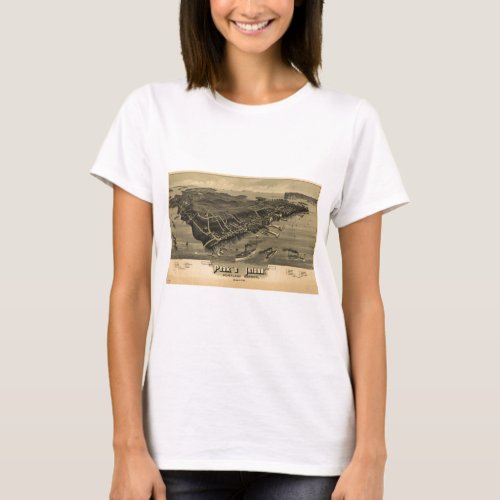 Peaks Island Portland Maine in 1886 T_Shirt
