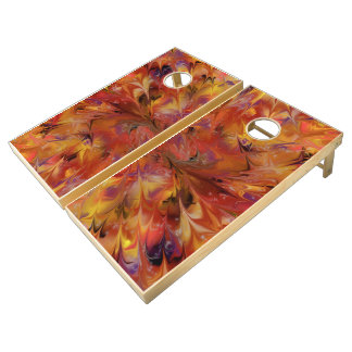 Peaks Natural Wood Cornhold Set