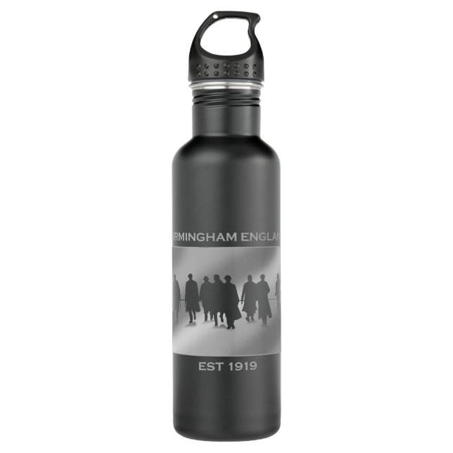 Peaky Blinders - Gang Of Birminghan  Stainless Steel Water Bottle (Front)