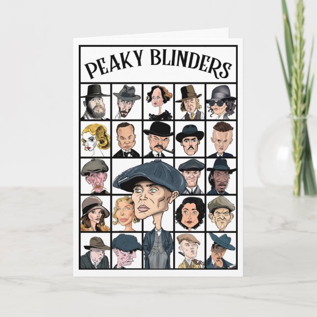 Peaky Blinders Greeting Card (Front)
