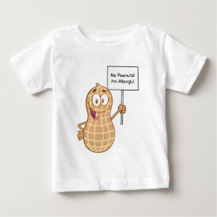 Peanut Allergy 2 (customizable) Baby T-Shirt