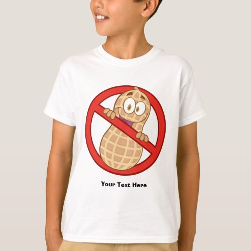 Peanut Allergy 2 customizable T_Shirt