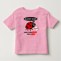 Peanut Allergy Alert Ladybug Shirt