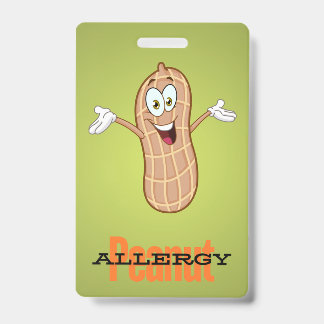 Peanut Allergy Badge