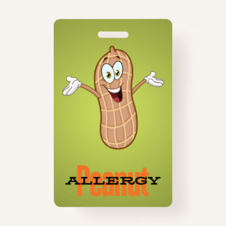 Peanut Allergy Badge