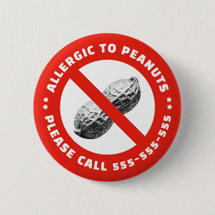 Peanut allergy  button