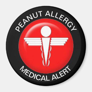 Peanut Allergy Magnet