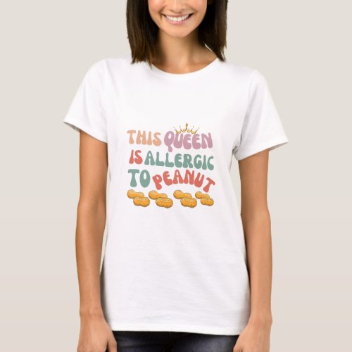 Peanut Allergy T_shirt 