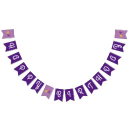 Peanut Butter and Jelly Birthday Party PBJ Bunting Flags