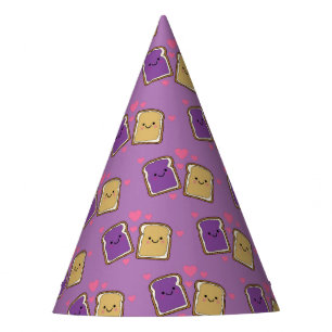 Peanut Butter and Jelly Birthday Party PBJ Party H Hat
