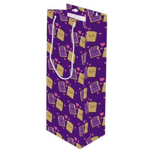 Peanut Butter and Jelly Birthday Party PBJ Wine Gift Bag