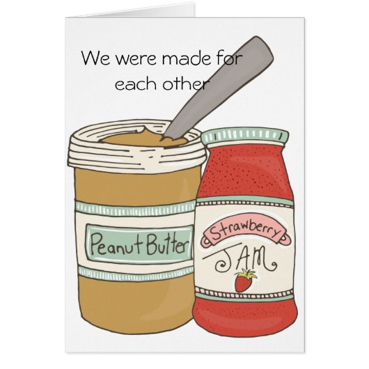 Peanut Butter and Jelly Cards (Front)