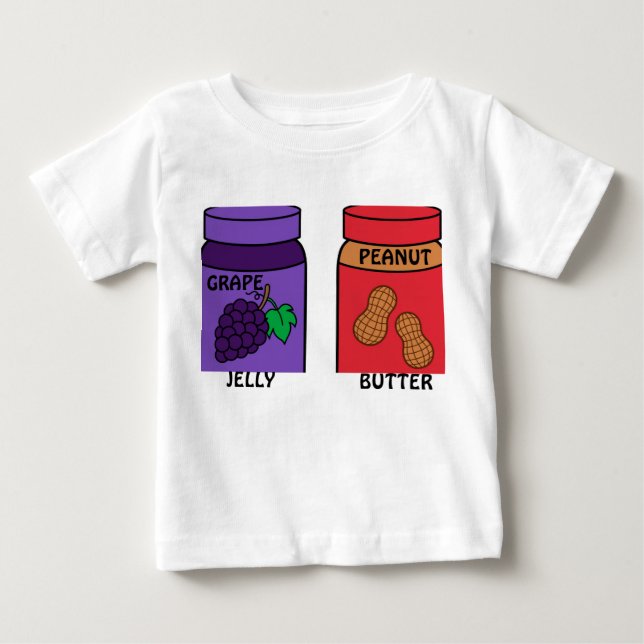 PEANUT BUTTER AND JELLY DRESS BABY T-Shirt (Front)