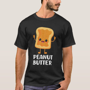 Peanut Butter And Jelly Halloween Matching Couple  T-Shirt