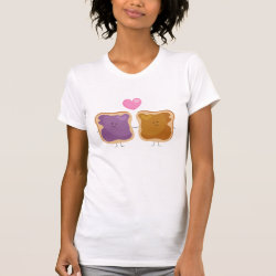 Peanut Butter and Jelly Love T-shirts